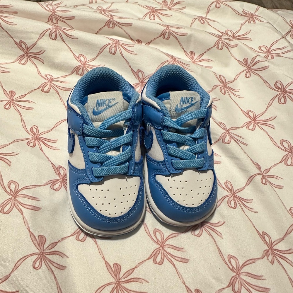 Nike Kids Sky Blue and White Sneakers